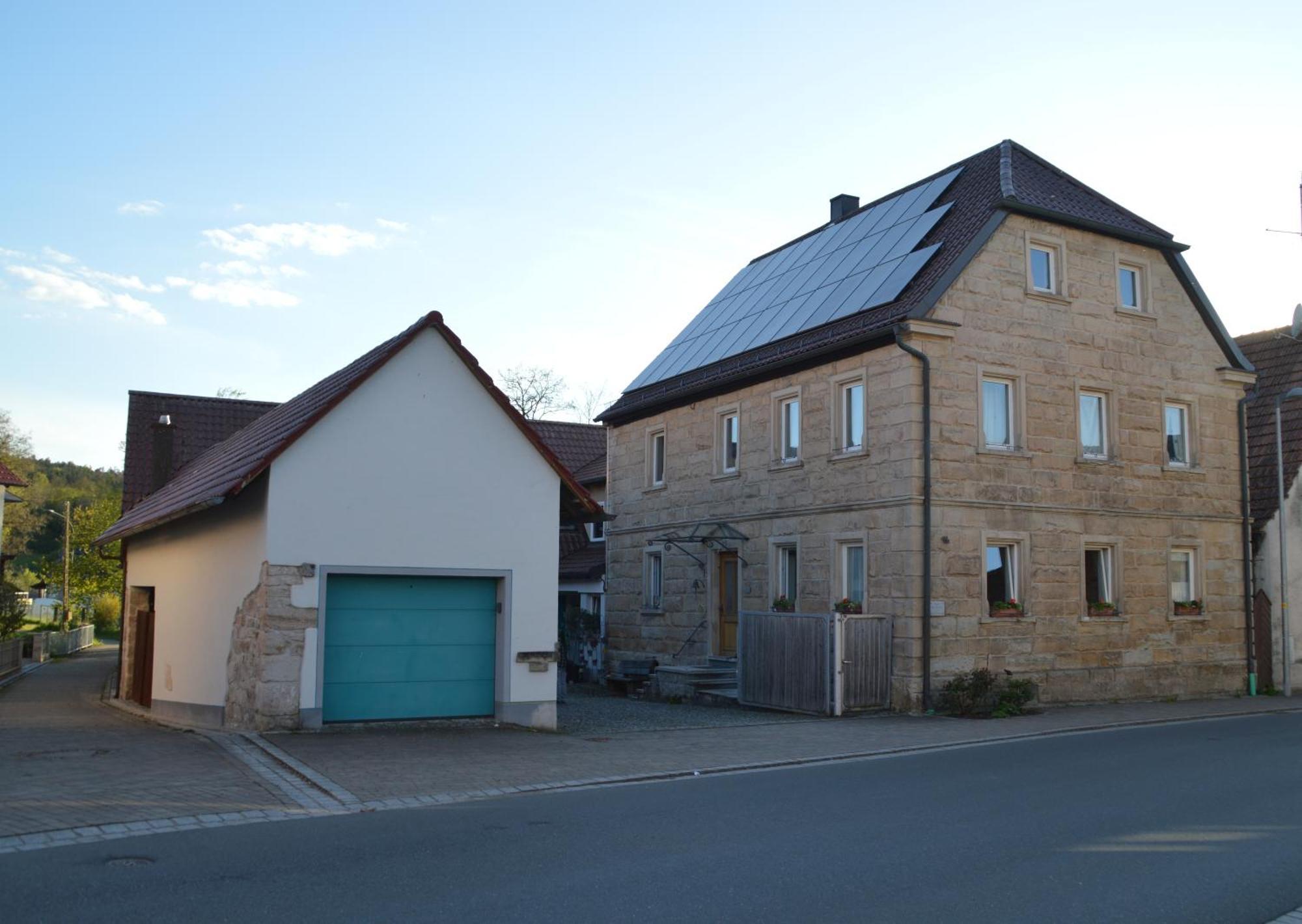 Ferienwohnung Pausenhof Zweite-Heimat Rauhenebrach Exterior foto